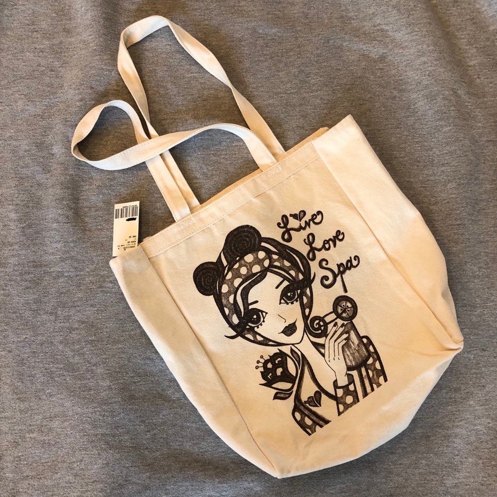 NWT Live Love Spa Tote Ba